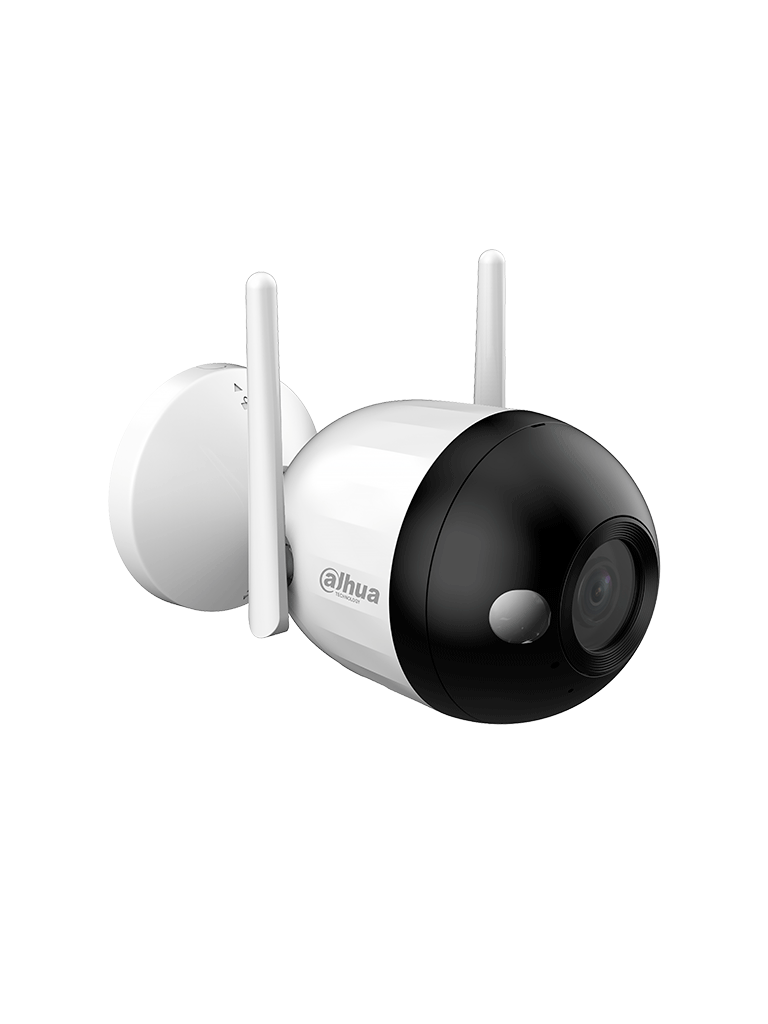 DAHUA F2C-LED - Cámara IP Bullet Wifi de 2 Megapíxeles/ Full Color/ Microfono Integrado/ 30 Mts de Luz Visible/ Ranura para MicroSD/ Lente 2.8mm/ IA con Detección de Humanos/ IP67/#WifiDahua #IMD#DHWifi #MCI2 #WDA