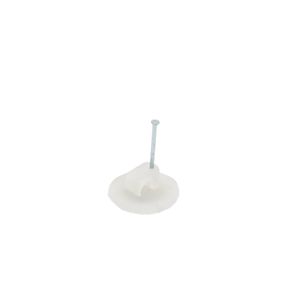 Grapa para cable plano de 4mm color transparente (100pzs) (3208-00100)