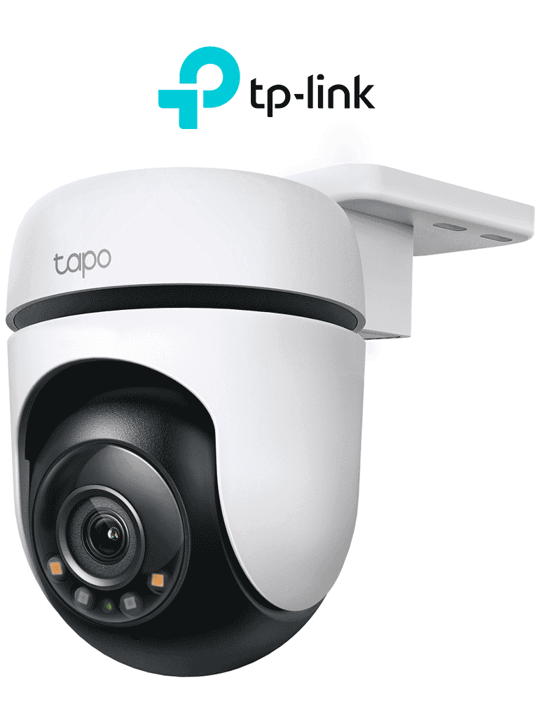 TP-LINK TAPO C510W - Cámara IP WiFi motorizada para exterior de 3 MP lente 3.9 mm iluminadores IR 30 #BF2024 m micrófono y bocina integrados IP65 ranura MicroSD LED luz blanca WiFi 2.4 GHz y Smart Motion Tracking. #TP9 #MCI2