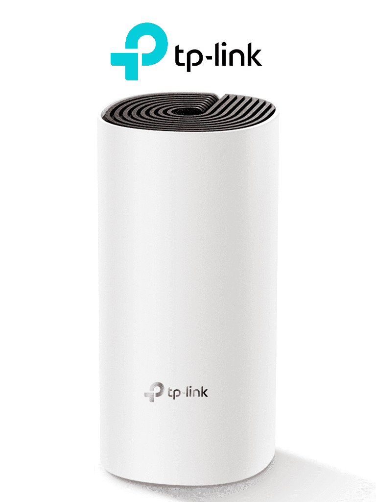 TP-LINK DECO M4 (1-Pack) - Router inalámbrico MESH para interior y hogar de doble banda Wi-Fi 5 AC1200 Mbps con 2 puertos Gigabit WAN/LAN 2 antenas internas y administración mediante la app Deco (iOS Android).