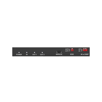 Splitter HDMI 1x2 | 4K@60Hz | Extractor de Audio | Down Scaler | HDR 4:4:4 | EDID | 18Gbps