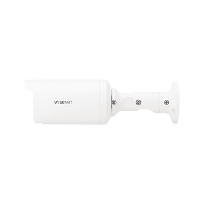 Cámara IP Tipo Bala 4 Megapíxel / Lente 3mm / IR 20M / WDR 120db / IP66 / H.265 & WiseStream / modo pasillo / POE 802.3af