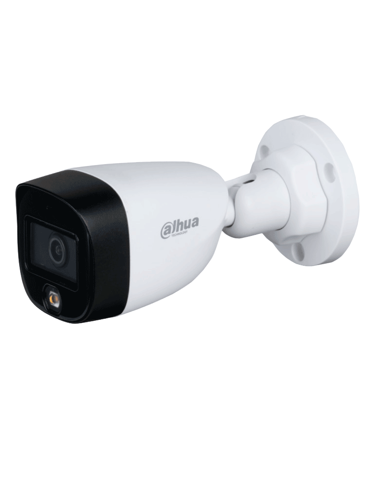 DAHUA FULLCOLORKIT- Kit de 4 canales Full Color de 2 MP. Incluye 4 cámaras HFW1209CN-LED DVR Cooper-I WizSense con IA H.265+ y 4 canales + 1 IP (o hasta 5 canales IP). Búsqueda avanzada de humanos y vehículos accesorios incluidos