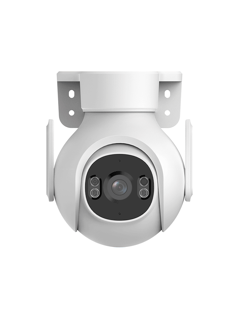 DAHUA DH-P5B-PV- Cámara IP PT WiFi de 5 Megapíxeles con audio bidireccional (micrófono y altavoz) sirena de 110dB WiFi 6 detección de personas y vehículos IP65 y ranura MicroSD.