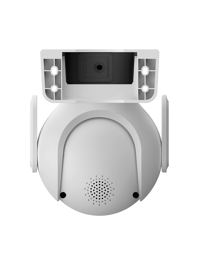 DAHUA DH-P5B-PV- Cámara IP PT WiFi de 5 Megapíxeles con audio bidireccional (micrófono y altavoz) sirena de 110dB WiFi 6 detección de personas y vehículos IP65 y ranura MicroSD.