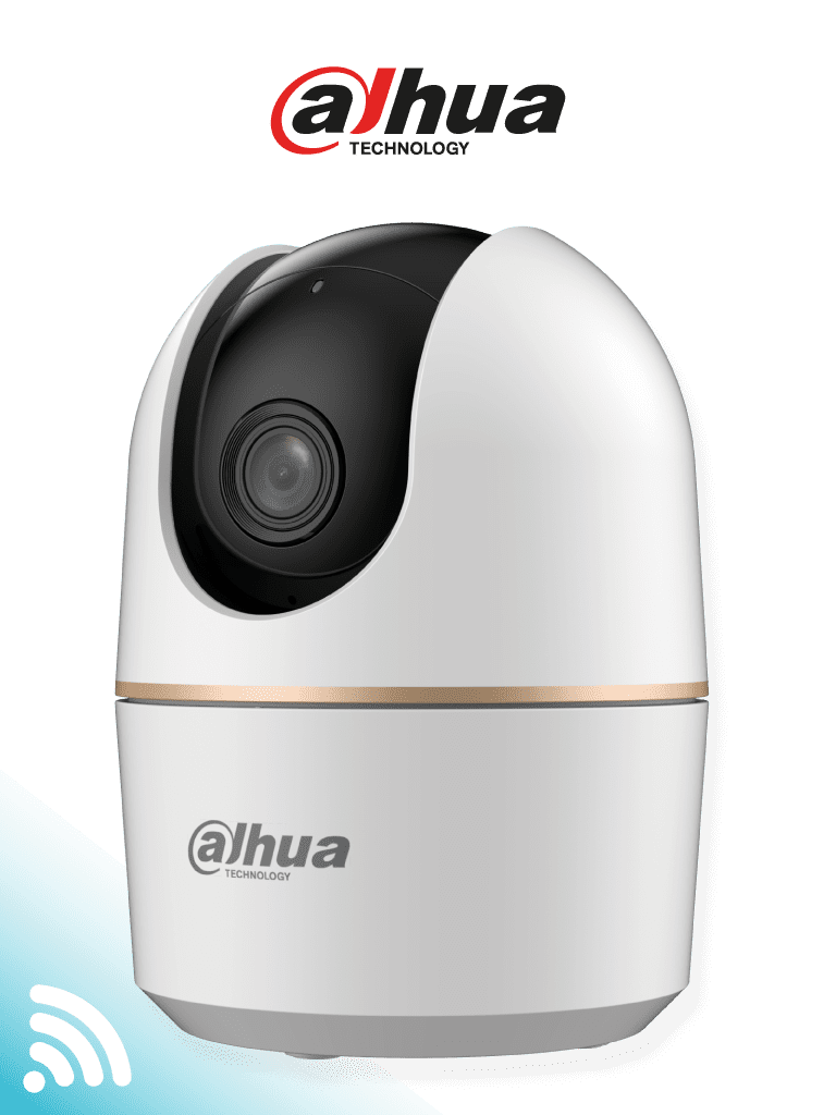 DAHUA DH-H5A - Cámara IP Domo Motorizado Wifi de 5 Megapíxeles con IA autotracking audio bidireccional (micrófono y altavoz) sirena IR de 10 m ranura MicroSD detección de humanos y modo privacidad #WiFiDahua #MCI2Q125 #IMD#DHWifi