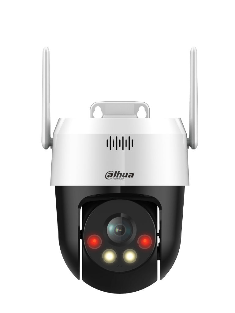 DAHUA SD2A200HB-GN-AW-PV-S2 - Cámara IP PT WiFi de 2 Megapíxeles Full Color Iluminador Dual disuasión activa Serie Picoo 30m de IR audio bidireccional (micrófono y altavoz) IP66 y ranura MicroSD. #WiFiDahua