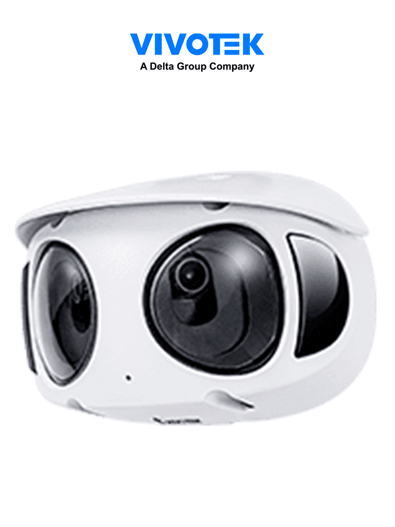 VIVOTEK MS9390-EHV-v2 - Cámara IP Panorámica Exterior 8 MP (4K) de 180° con IR 20m WDR Pro Visión SNV además micrófono integrado Smart Motion Trend Micro Smart Stream III y protección IP66/IK10 ONVIF Deep Search #TM #VIVA #TECNOWEEN #TW6