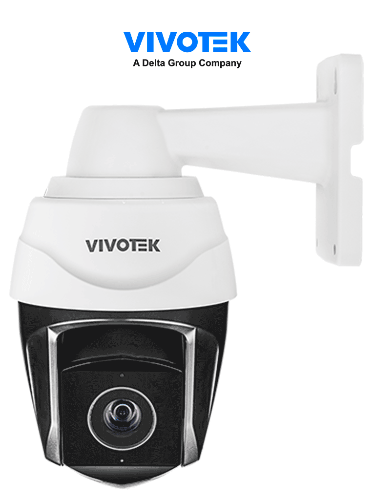 VIVOTEK SD9384-EHL - Cámara IP PTZ Exterior 5 MP con Zoom Óptico 30x Smart IR 200m y Tracking Protección Nema4X/IP66/IK10 EIS WDR Pro con ciberseguridad Trend Micro Camera Link y certificado NDAA ONVIF Deep Search