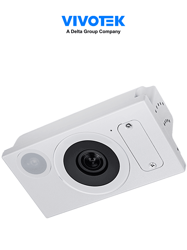 VIVOTEK SC9133 - Cámara IP 2 MP para conteo de personas en transportes con tecnología 3D alta precisión y LED de luz blanca.
