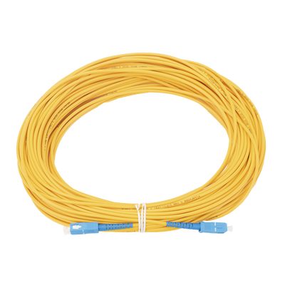 Jumper de Fibra Óptica Monomodo SC/UPC-SC/UPC Simplex de 30 metros 3mm