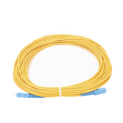Jumper de Fibra Óptica Monomodo SC/UPC-SC/UPC Simplex de 20 metros 3mm
