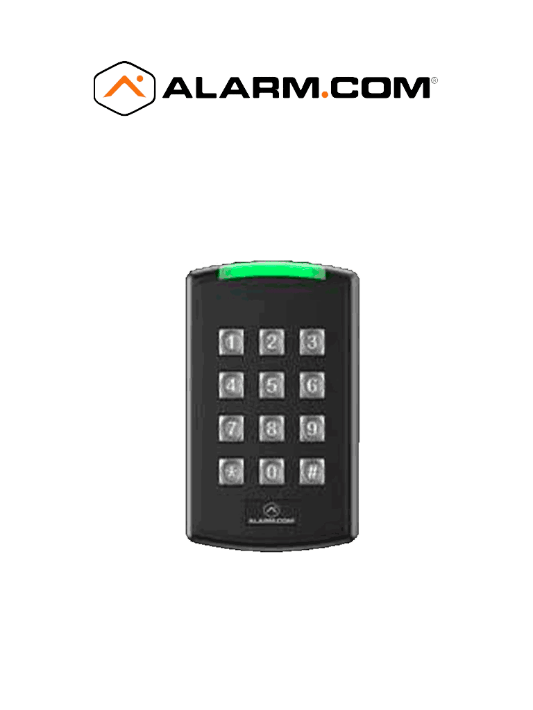 ADC-AC-ET25-1 - Lector sencillo con teclado para alarm.com #Alarm.com