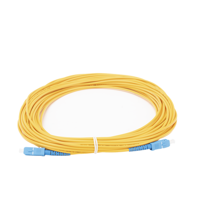 Jumper de Fibra Óptica Monomodo SC/UPC-SC/UPC Simplex de 10 metros 3mm