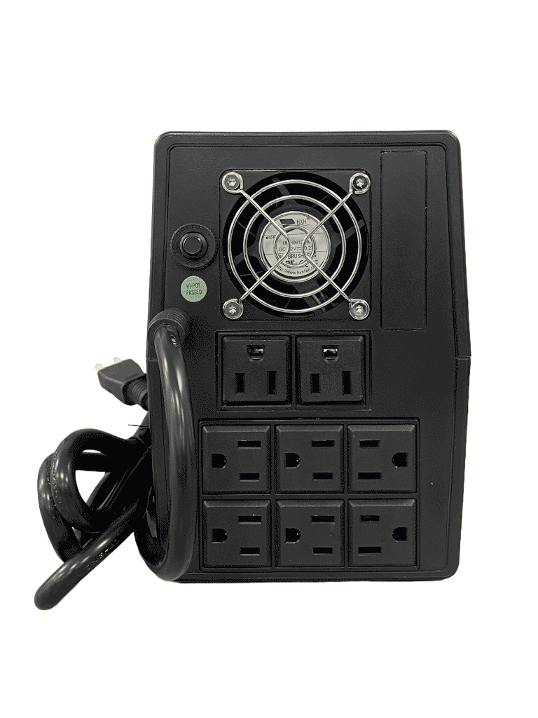 DAHUA DH-PFM350-900 - UPS de 1500VA/900W/ Linea Interactiva/ Entrada y Salida de 110 Vac a 120 Vac/ Estabilizador de Voltaje AVR/ Diseño Compacto/ #LoNuevo