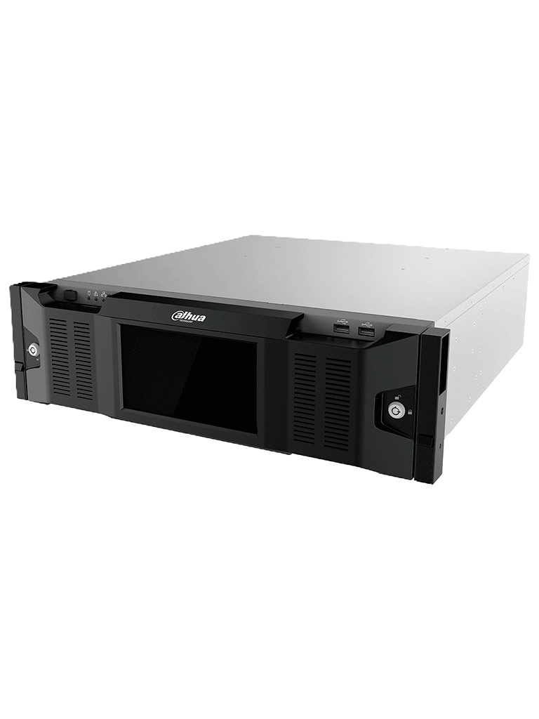 DAHUA DSS7016DR-S2- Servidor de Administración de Dispositivos compatible con Software DSS Pro y dispositivos Dahua. Ofrece una capacidad de 600Mbps y cuenta con 15 bahías SATA Hot Plug. Soporta RAID para una gestión avanzada y segura de dispositivo