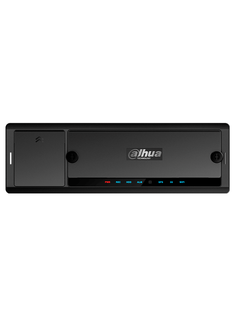 DAHUA DHI-MXVR4104-GFWI - DVR móvil de 4 canales HDCVI 1080p + 4 canales IP H.265 GPS 4G P2P WiFi soporta 1 HDD de 2.5" y 1 tarjeta SD compatible con HDCVI AHD TVI CVBS IP.