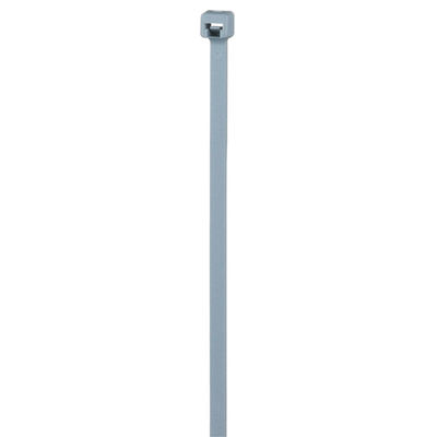 Cincho Pan-Ty™ 203mm Largo x 3.4mm ancho Intermedio de Nylon 6.6 y Metal Detectable Color Azul Claro. 100 Piezas.