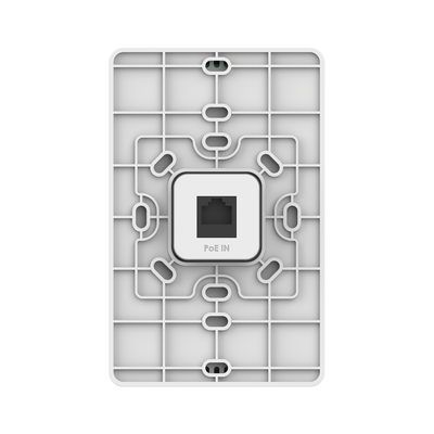 Punto de acceso Wi-Fi 6 802.11ax de pared tecnología MU-MIMO 2x2:2 de doble banda 4 puertos Gigabit alámbricos