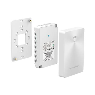 Punto de acceso Wi-Fi 6 802.11ax de pared tecnología MU-MIMO 2x2:2 de doble banda 4 puertos Gigabit alámbricos