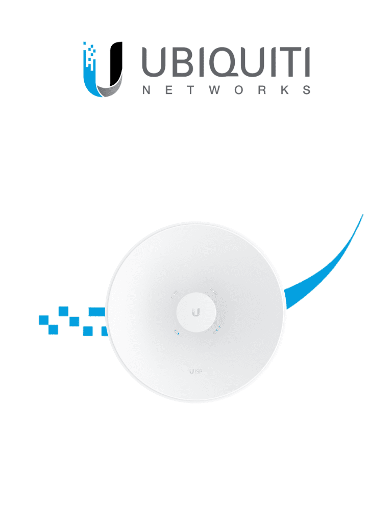 UBIQUITI UISP-DISH - Antena de plato de 30 dBi rango de frecuencia extendido de 5.15 a 6.87 GHz#UBILOCO