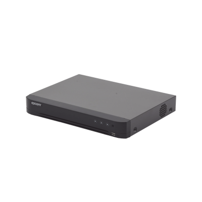 DVR 4 Canales TURBOHD + 2 Canales IP / 5 Megapixel Lite - 3K Lite / Audio Bidireccional por Coaxitron / Reconocimiento Facial / ACUSENSE (Evita falsas alarmas) / 1 Bahía de Disco Duro / Salida de Video en Full HD