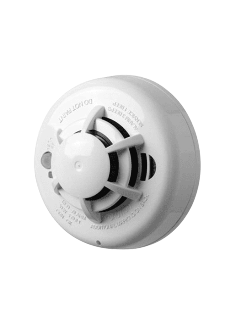 DSC PG9936 - Detector de humo y calor inalámbrico con tecnología Power G compatible con NEO  PRO  Qolsys e IoTga