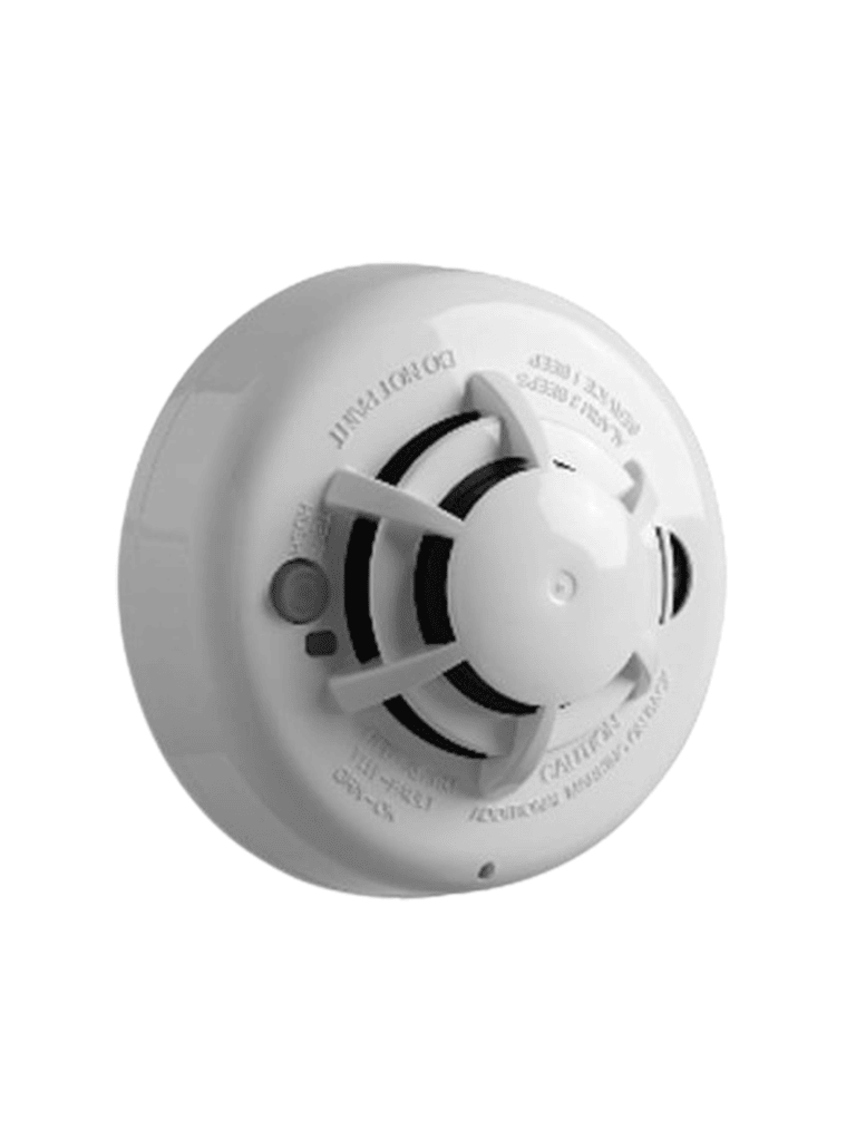 DSC PG9936 - Detector de humo y calor inalámbrico con tecnología Power G compatible con NEO  PRO  Qolsys e IoTga