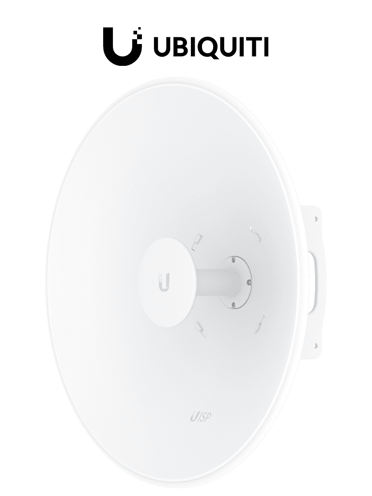 UBIQUITI UISP-DISH - Antena de plato de 30 dBi rango de frecuencia extendido de 5.15 a 6.87 GHz#UBILOCO