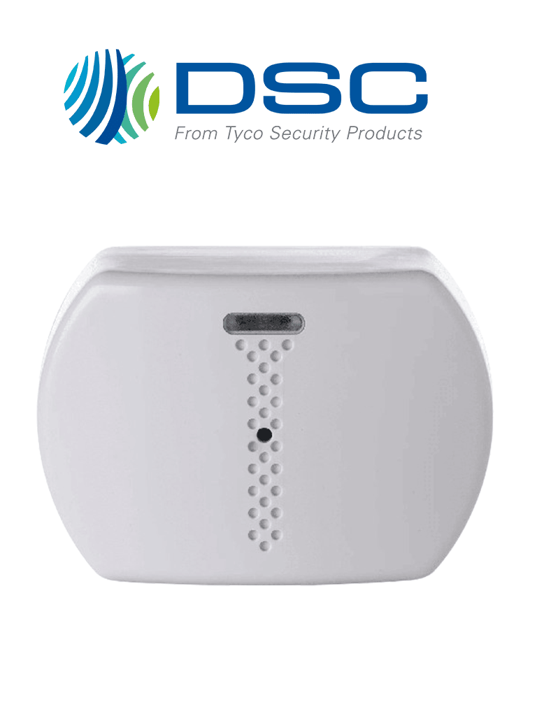 DSC PG9922 - Detector Inalámbrico de Ruptura de Cristal Power G compatible con NEO  PRO  Qolsys e IoTega