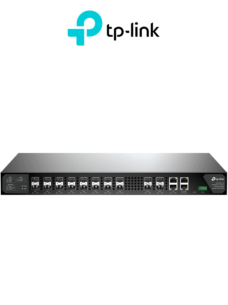 TP-LINK - DS-P7001-16- OLT de 16 Puertos GPON/ Conexión de Hasta 2048 ONTs/ 4 Puertos Uplink 10GE SFP+/ Compatible con ONTs de Terceros/ Administable Capa 2 y Funciones Capa 3 Avanzadas