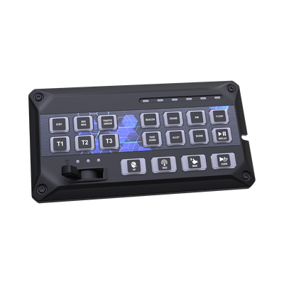 Sirena Vehicular de 200W de Potencia Con Controlador de Panel Deslizante de 19 botones indicador de flecha de tráfico de 6 LED 12 Salidas Auxiliares