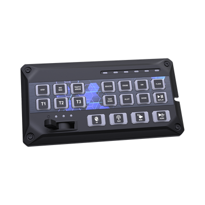 Sirena Vehicular de 200W de Potencia Con Controlador de Panel Deslizante de 19 botones indicador de flecha de tráfico de 6 LED 12 Salidas Auxiliares