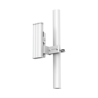 Antena Sectorial de 120° AirMetro con 16 dBi en Banda 5Ghz (5150-5850 Mhz) Slant 45° Compatibilidad Multi-Marca para enlaces Multipunto Conectores SMA Hembra Inverso.