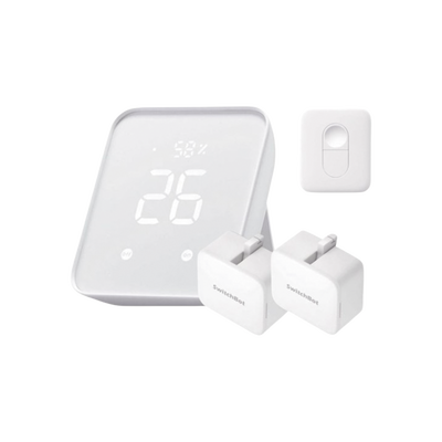 KIT Controlador HUB principal para dispositivos SwitchBot Señal Wifi y BLUETOOTH incluye 2 pulsadores y 1 control remoto