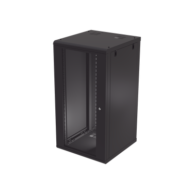 Gabinete de Pared 24U de 635 mm de Profundidad Rack de 19 pulgadas en Acero Reforzado: Compacto y Resistente para Soluciones Profesionales
