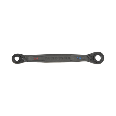 Juego de 2 llaves Estriadas de Matraca 4 en 1 con 8 Medidas Inglesas 1/2-5/8" 3/4-9/16" 1/4-3/8" 7/16-5/16"
