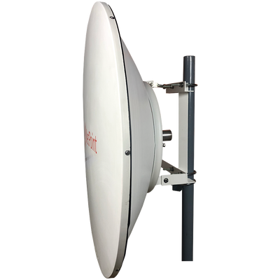 Antena Direccional / 4 ft / 5.9-7 GHz / Ganancia 36 dBi / SLANT de 45 ° y 90° / Ideal para radios (C060940C121C) / Incluye Jumpers con conector N-Macho a RPSMA / montaje y radomo incluido.