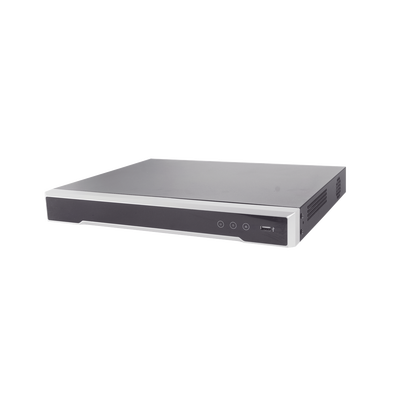 DVR 16 Canales TURBOHD + 8 Canales IP / 8 Megapixel (4K) / Audio Bidireccional/ ACUSENSE / Reconocimiento Facial / 2 Bahías de Disco Duro / Salida de Video en 4K / H.265+