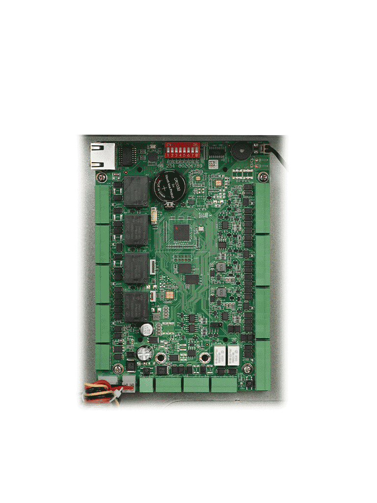 DAHUA ASC2202C-D - Control de Acceso gestiona 2 puertas y 4 lectoras admite 100 000 usuarios 3 000 huellas y 500 000 registros. Con Interlock Anti-passback desbloqueo remoto y conectividad TCP/IP; RS-485 y Wiegand.