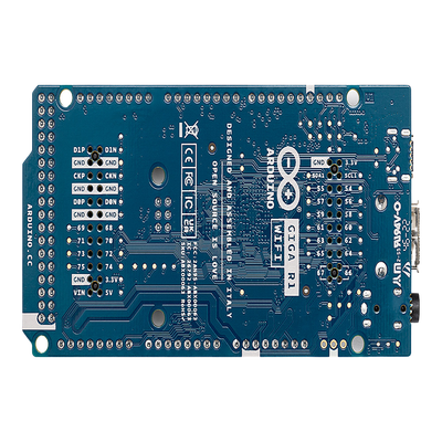 Arduino Giga R1 WiFi una placa de desarrollo avanzada diseñada para aplicaciones que requieren alto rendimiento y conectividad versátil