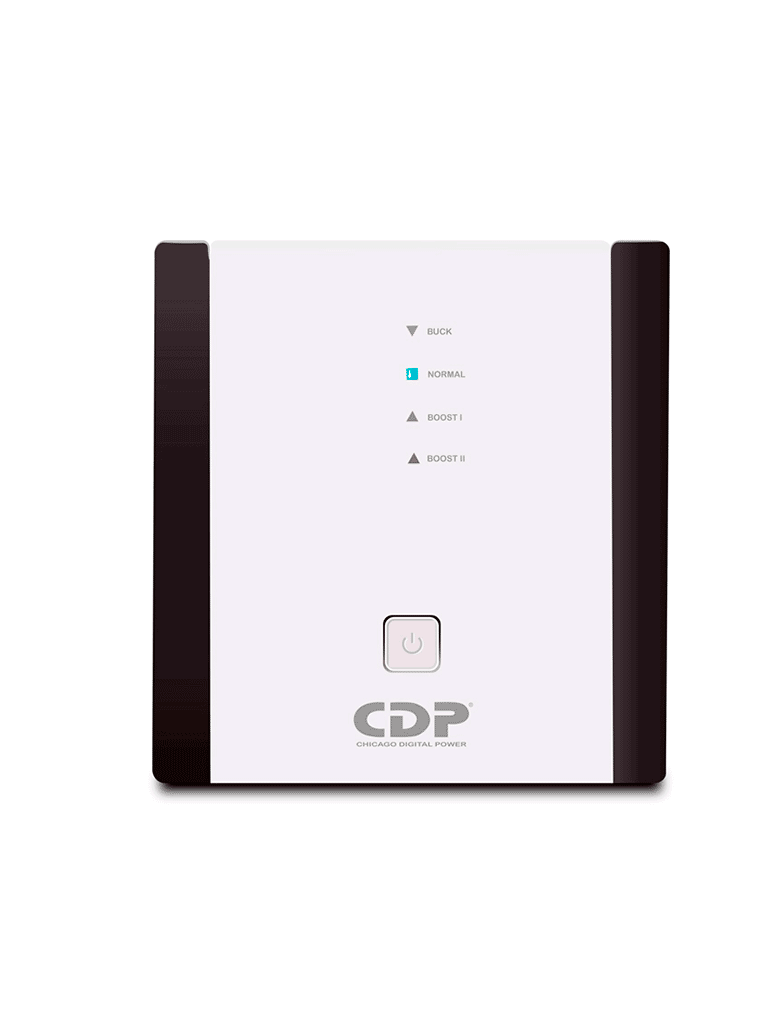 CDP R-AVR5008 - Regulador / Especial para motores y CCTV / 5000VA / 2500W / 8 Terminales de salida / 1 Terminal de salida NEMA5-20R / Retardante a incendio #RAVR