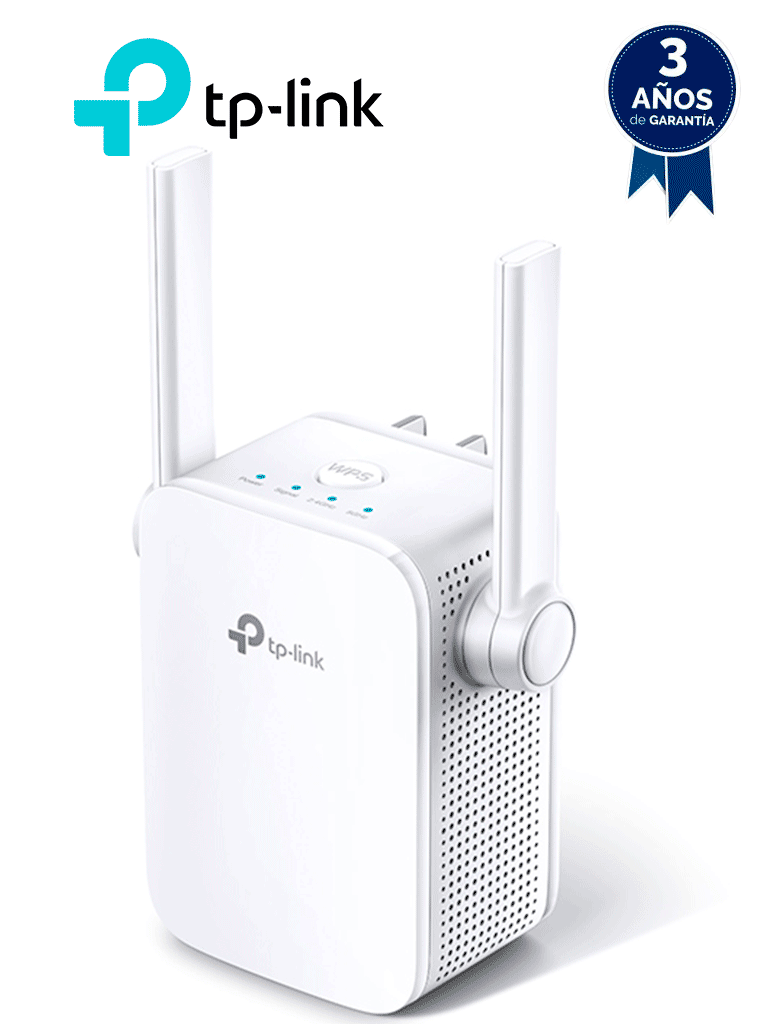 TP-LINK RE305 - Repetidor de señal WiFi AC1200 2.4GHz (300Mbps) y 5GHz (867Mbps) Indicador Inteligente de Señal Modo punto de acceso 2 antenas externas 1 puerto 10/100Mbps Ethernet (RJ45)
