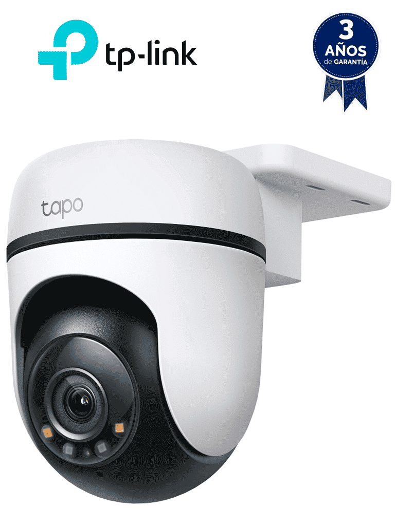 TP-LINK TAPO C500 - Cámara PT WiFi para exterior de 2 MP con visión nocturna notificación push WiFi 2.4 #DL79GHz ranura para Micro SD y audio de doble vía. #TP3