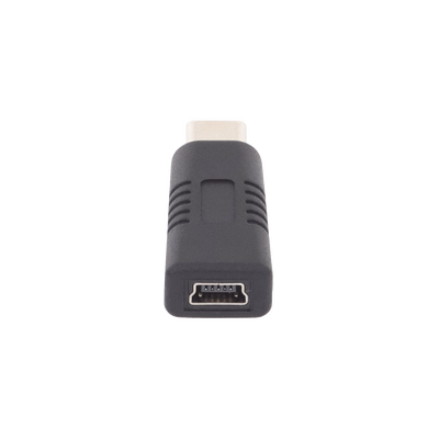 ADAPTADOR TIPO C MACHO A MINI USB HEMBRA PARA COMPATIBILIDAD DE ESTACIÓN XMRA8 CON BODYCAM XMRR3