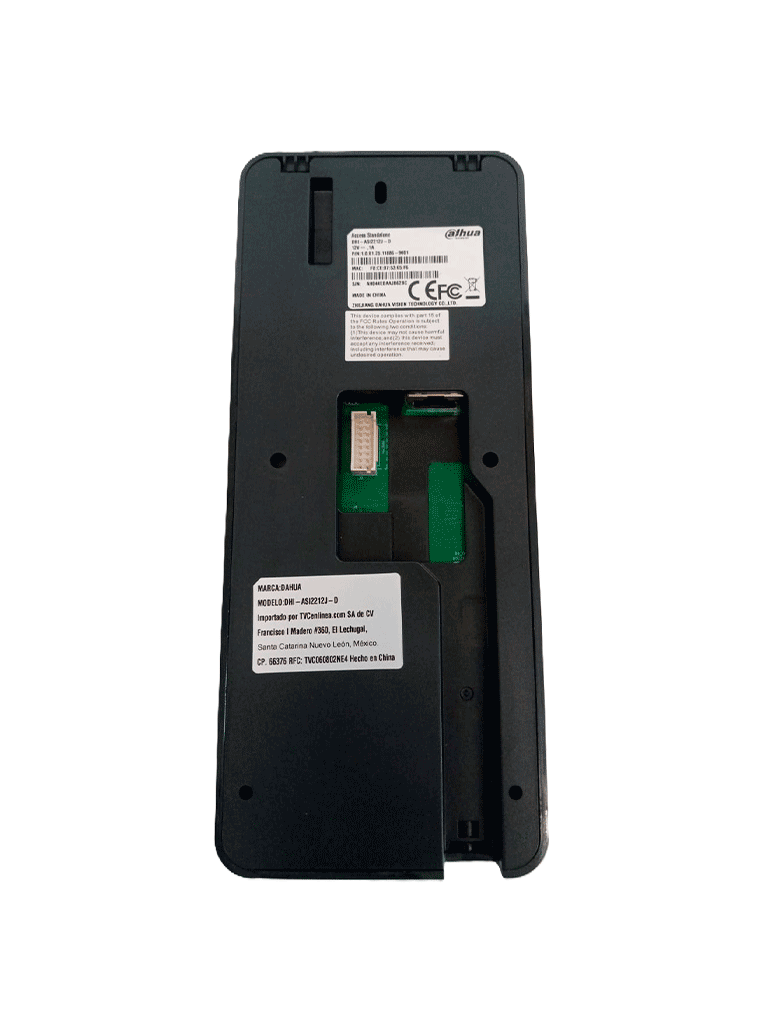 DAHUA ASI2212J-D - Control de Acceso de Huella y Tarjetas ID (EM)/ Pantalla de 2.4 Pulgadas/ Comunicacion TCP/IP/ P2P/ Soporte 5 000 Usuarios Tarjetas y Passwords/ 3000 Huellas/ 100 000 Registros/ 128 Periodos y Dias Festivos/