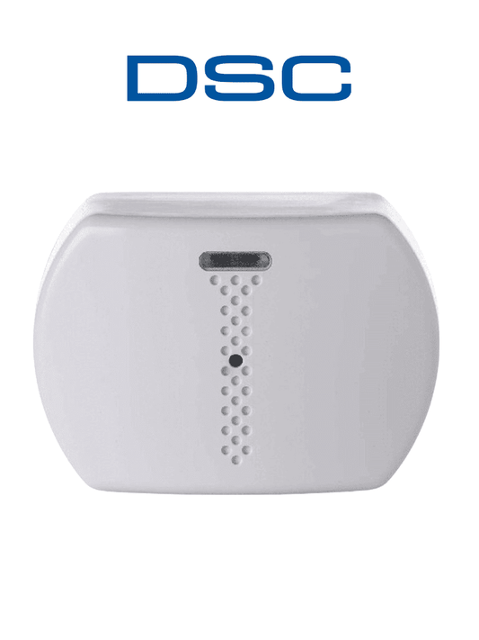 DSC PG9922 - Detector Inalámbrico de Ruptura de Cristal Power G compatible con NEO  PRO  Qolsys e IoTega