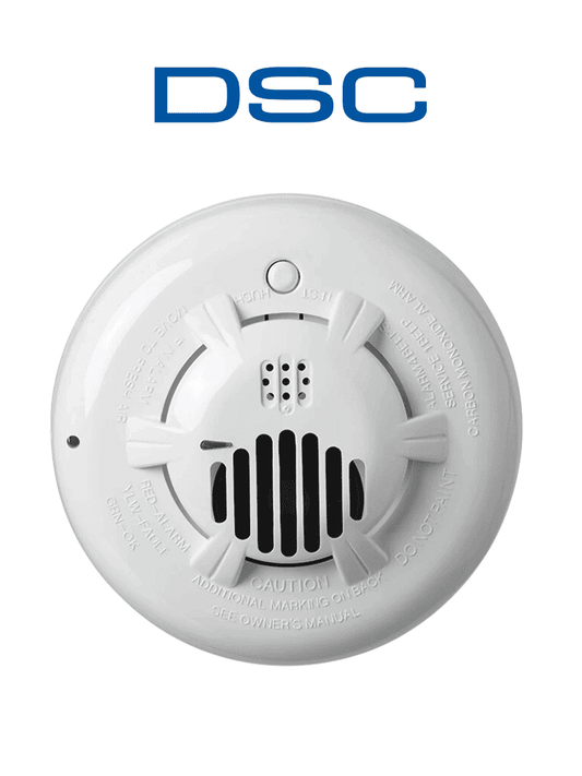 DSC PG9933 - Detector Inalambrico de Monoxido de Carbono POWER G compatible con NEO  QOLSYS  IOTEGA y PSP