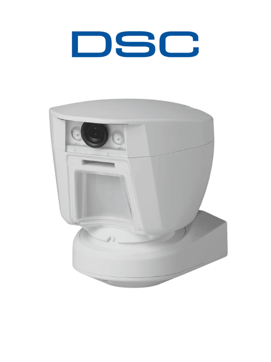 DSC PG9944 - Detector de movimiento con cámara de fotograma exterior Inalámbrico Power G compatible con NEO PRO  Qolsys e IoTega