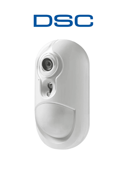 DSC PG9934P - Detector de Movimiento con Cámara de fotogramas Inalámbrico Power G compatible con NEO  PRO  Qolsys e IoTega